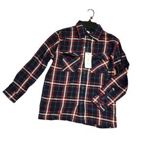 BOYS HEAVY FLANNEL SHIRT JACKET